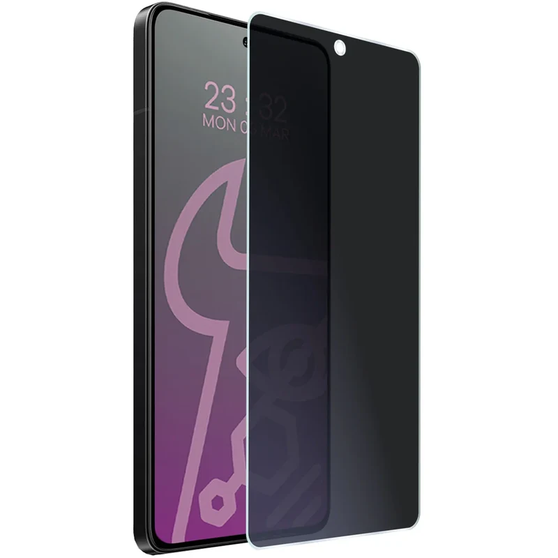 Hybridglas mit Privatschutzfilter für Xiaomi POCO F7 Ultra, Bizon Hybrid Shadow, Matt