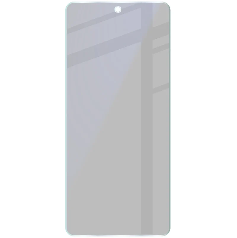 Hybridglas mit Privatschutzfilter für Realme GT 7T, Bizon Hybrid Shadow, Matt