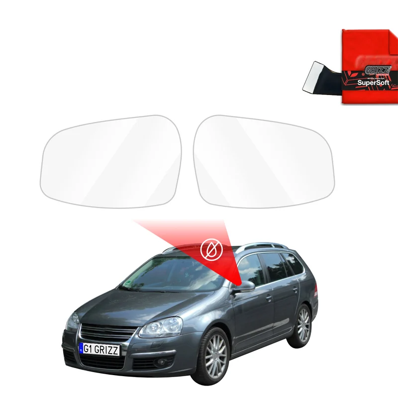 Regenschutzfolie Grizz Protector für Außenspiegel - Volkswagen Golf 5 Variant (2003-2009)