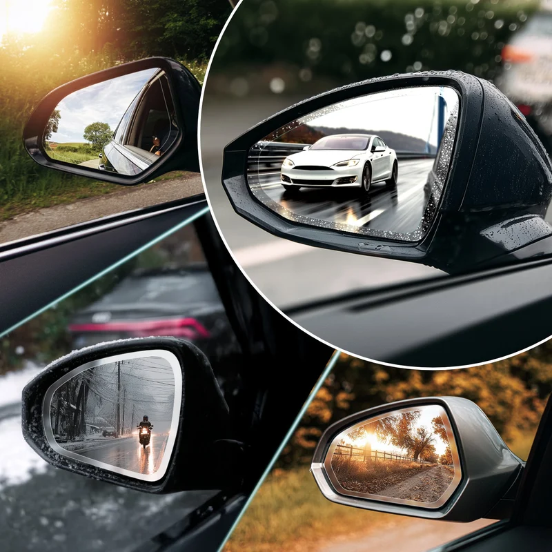 Regenschutzfolie Grizz Protector für Außenspiegel - Audi Q3 8U (2011-2018)