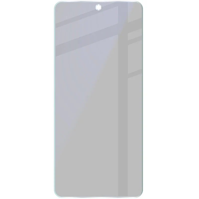 Hybridglas mit Privatschutzfilter für Motorola Moto G86 5G, Bizon Hybrid Shadow, Matt