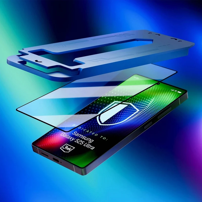 Gehärtetes Glas für Galaxy S25 Ultra, 3mk HARDY Ultra Glass