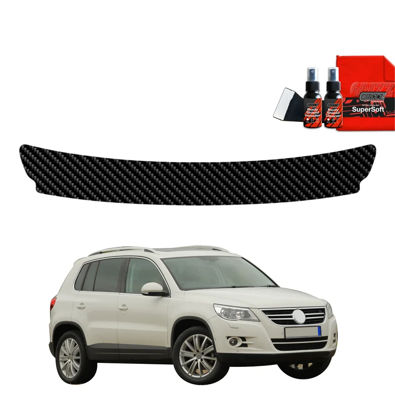 Kohlenstoff Schutzfolie Grizz Protector für Ladekante - Volkswagen Tiguan 5D (2007-2011)