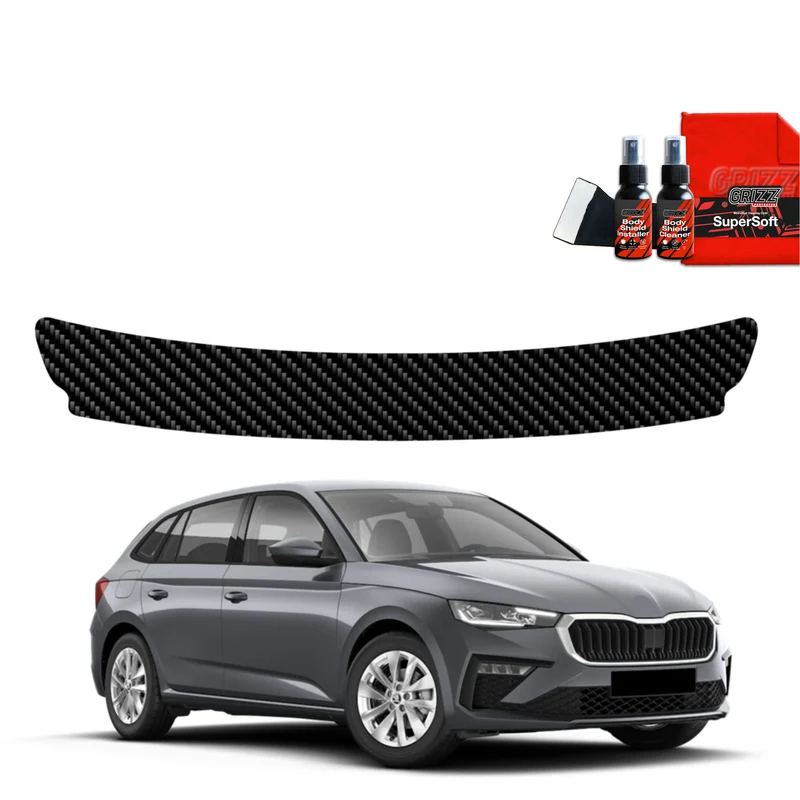 Kohlenstoff Schutzfolie Grizz Protector für Ladekante - Skoda Scala (2023- 2025)