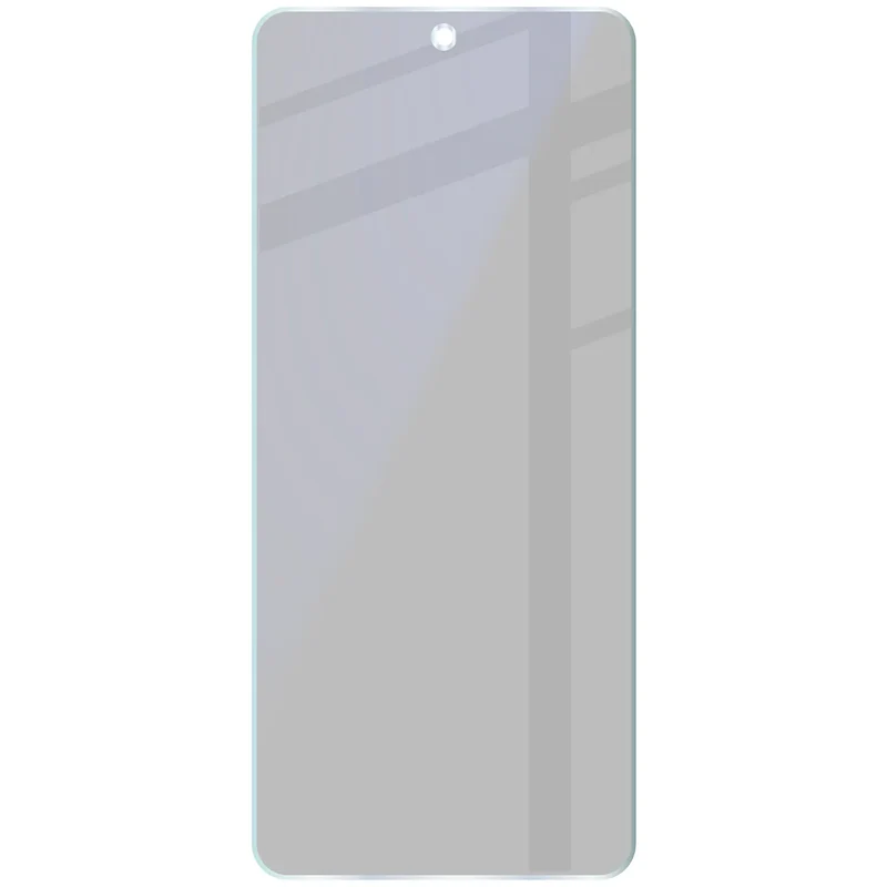 Hybridglas mit Privatschutzfilter für Motorola Moto G86 Power 5G, Bizon Hybrid Shadow, Matt
