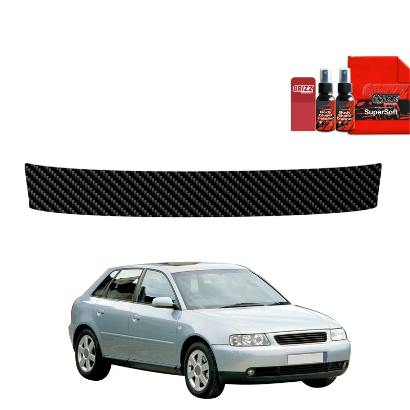 Kohlenstoff Schutzfolie Grizz Protector für Ladekante - Audi A3 8L Hatchback 5D (1999-2003)