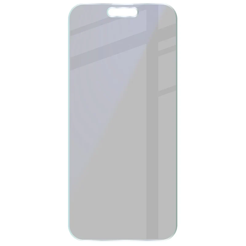 Hybridglas mit Privatschutzfilter für iPhone 15 Plus, Bizon Hybrid Shadow, Matt