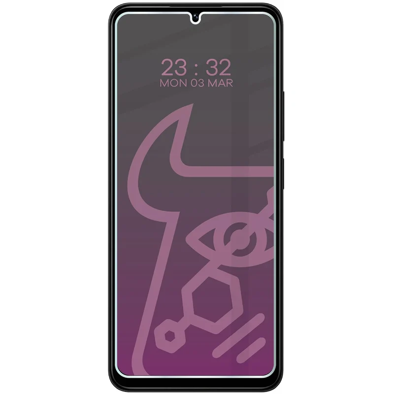 Hybridglas mit Privatschutzfilter für Xiaomi Redmi 14C 4G / 5G, Bizon Hybrid Shadow, Matt