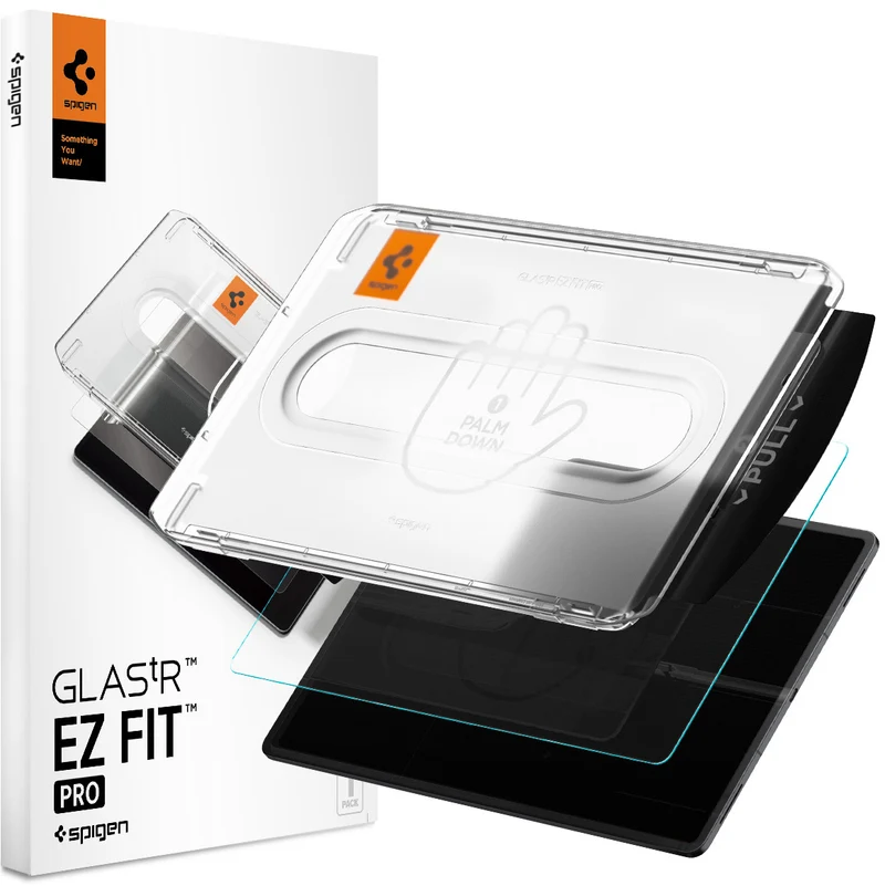 Glas + Applikator für Galaxy Tab S12 Ultra / S11 Ultra, Spigen Glas.tR EZ Fit Pro 1-Pack