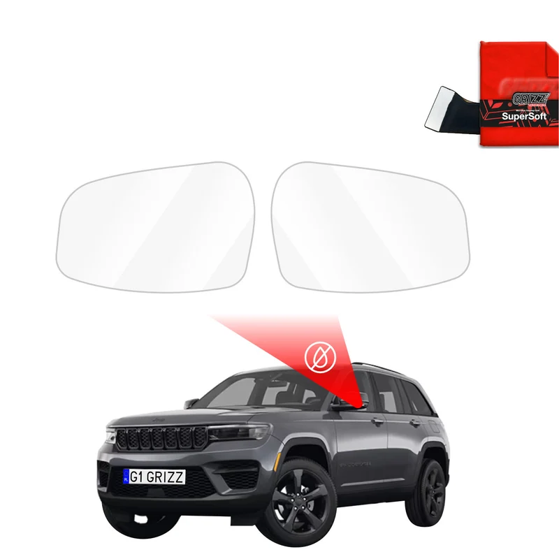 Regenschutzfolie Grizz Protector für Außenspiegel - Jeep Grand Cherokee (2025-2026)