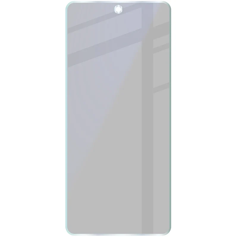 Hybridglas mit Privatschutzfilter für Vivo V50 Lite 4G, Bizon Hybrid Shadow, Matt