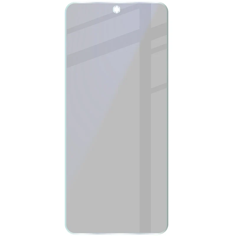 Hybridglas mit Privatschutzfilter für Motorola Moto G15, Bizon Hybrid Shadow, Matt