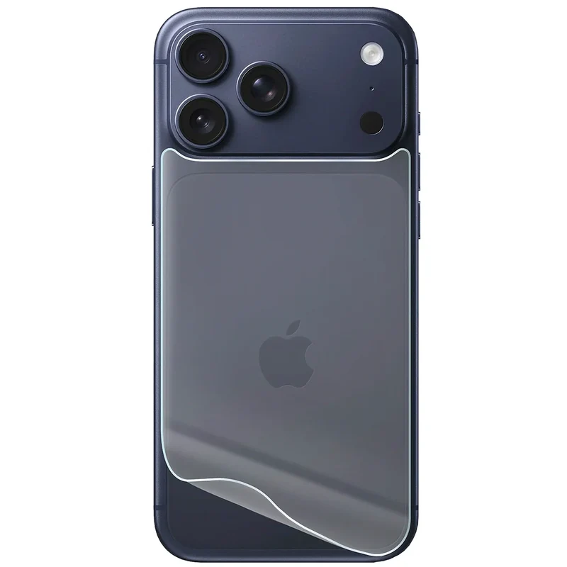 Hydrogel Folie für Display und Rückseite Bizon Film Hydrogel Pack für iPhone 17 Pro Max, 2 Stück