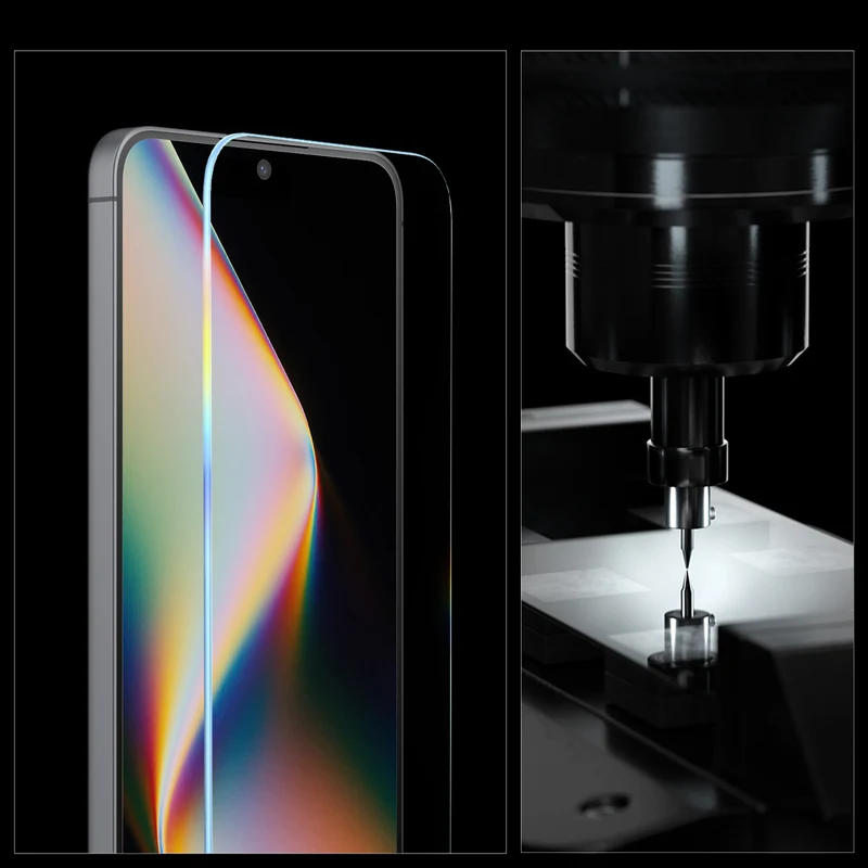 Glas + Applikator für Galaxy S26 FE/S25 FE, Spigen Glas.tR EZ Fit Pro 2-Pack (AC)