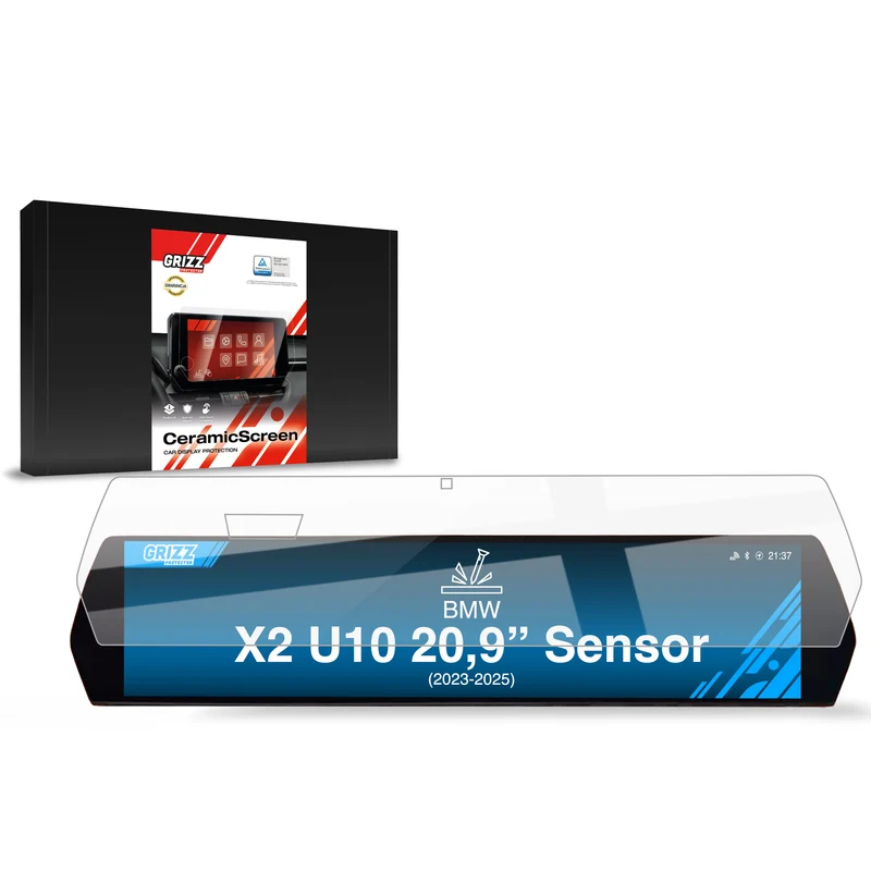Keramische Autodisplayfolie für BMW X2 U10 Sensor (2023-2026), Grizz Protector