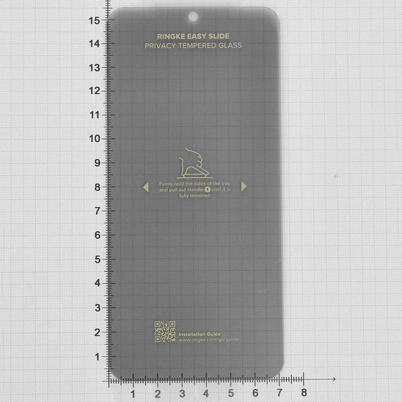 Sichtschutzglas mit Applikator für Samsung Galaxy S25 Plus, Ringke Easy Slide, 2 Stück