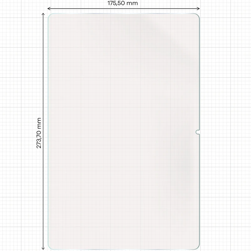 Matte Folie für Xiaomi Poco Pad M1, Bizon Tab Film Sun, 1 Stück