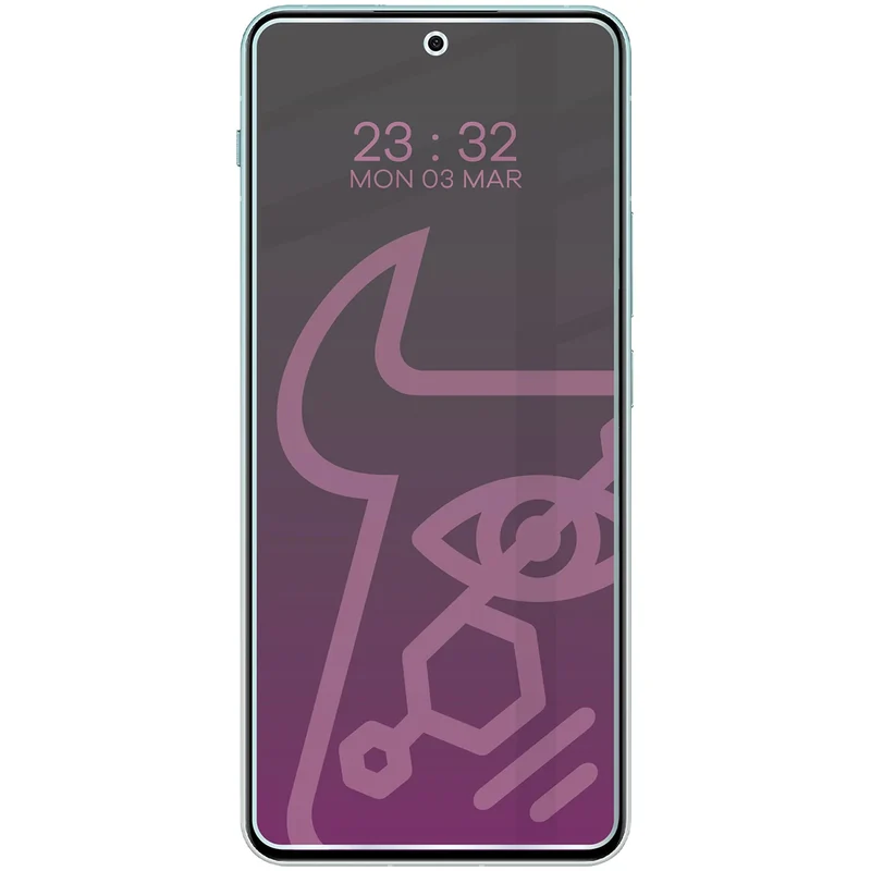 Hybridglas mit Privatschutzfilter für OnePlus Nord 4, Bizon Hybrid Shadow, Matt