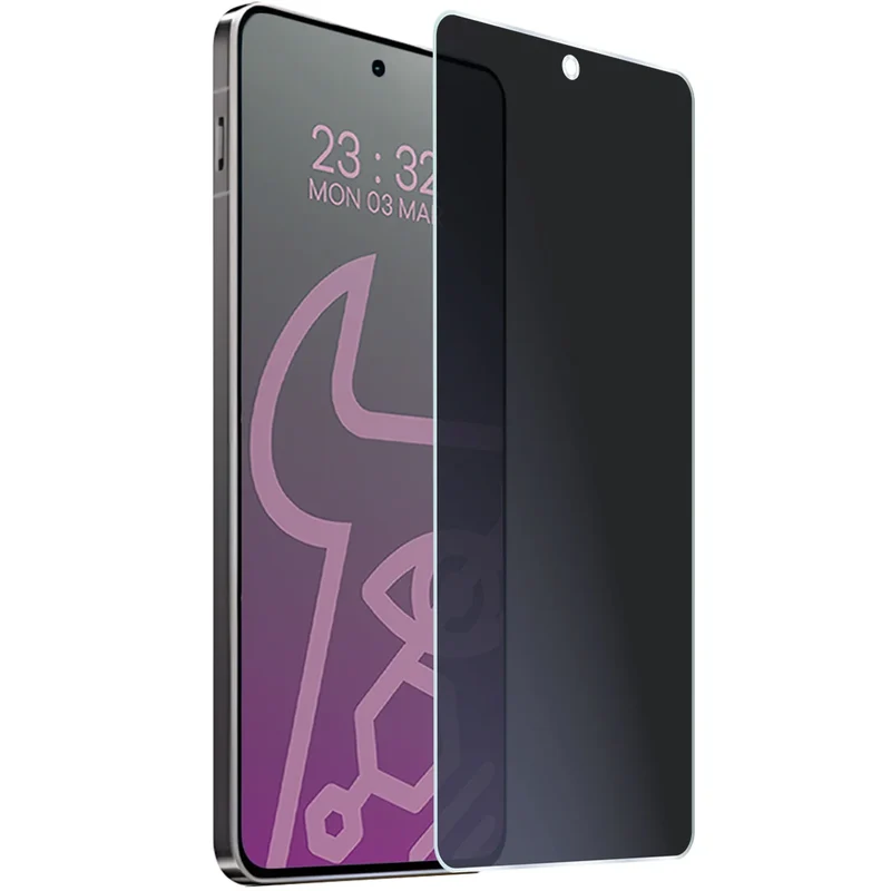 Hybridglas mit Privatschutzfilter für OnePlus Nord 4, Bizon Hybrid Shadow, Matt