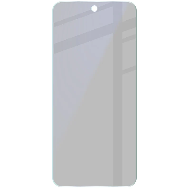 Hybridglas mit Privatschutzfilter für Infinix Hot 50i, Bizon Hybrid Shadow, Matt