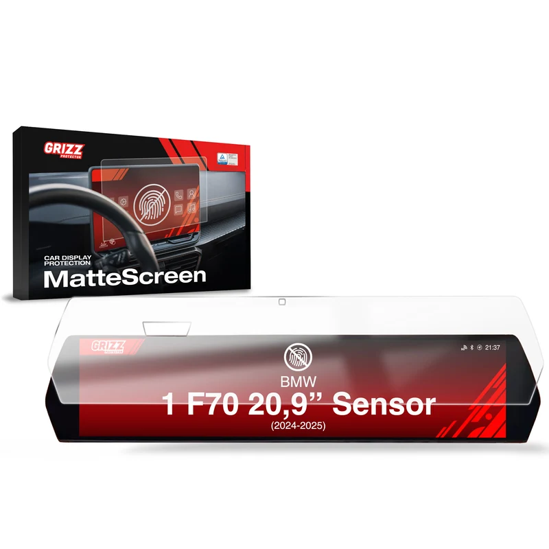 Matte Autodisplayfolie für BMW 1 F70 Sensor (2024-2026), Grizz Protector