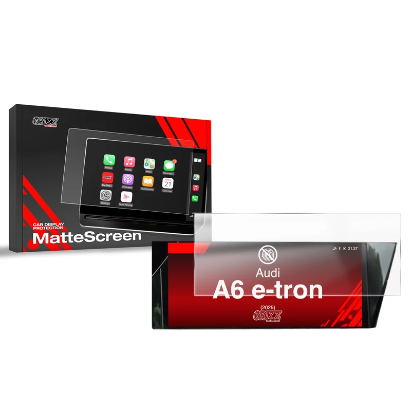 Matte Autodisplayfolie für Audi A6 e-tron 10,9" (2025-2026), Grizz Protector