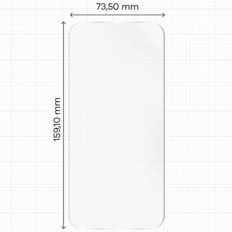 Hydrogel Folie für den Bildschirm für Xiaomi POCO F8 Ultra, Bizon Film Hydrogel Front, 1 Stück