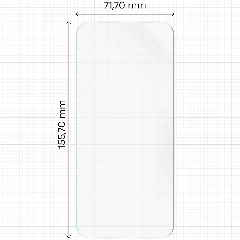 Hydrogel Folie für den Bildschirm für Realme GT 8 / 8 Pro, Bizon Film Hydrogel Front, 1 Stück