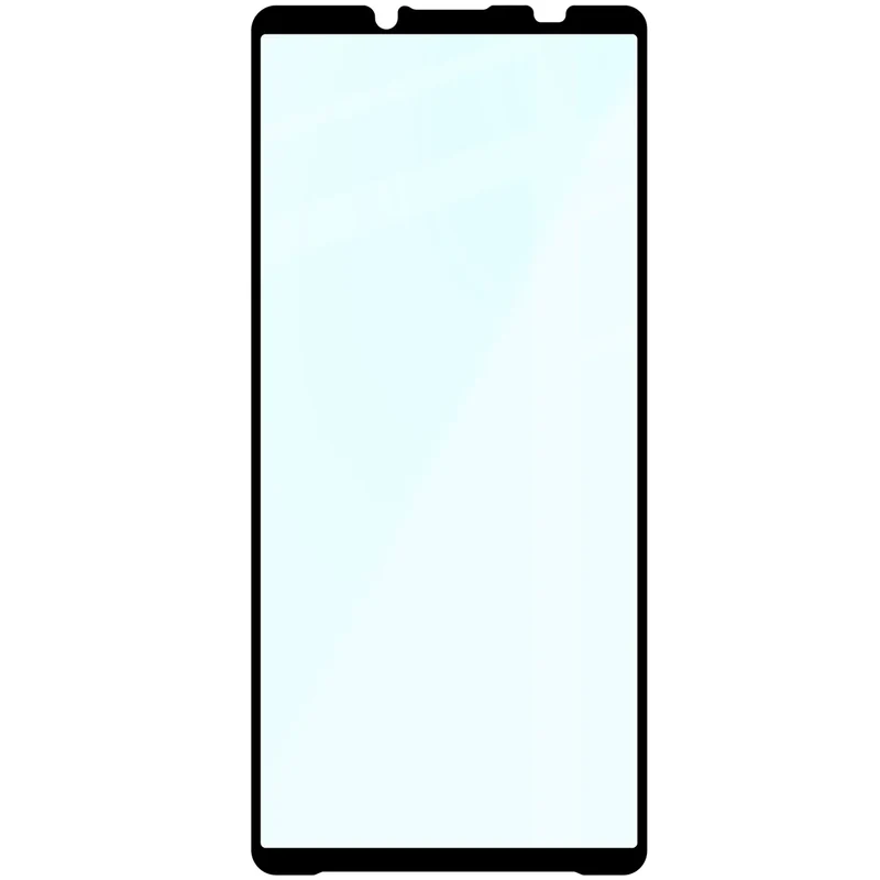 Gehärtetes Glas - 2 Stück + Kameraschutz für Sony Xperia 10 VII, Bizon Glass Edge Pack, Schwarz