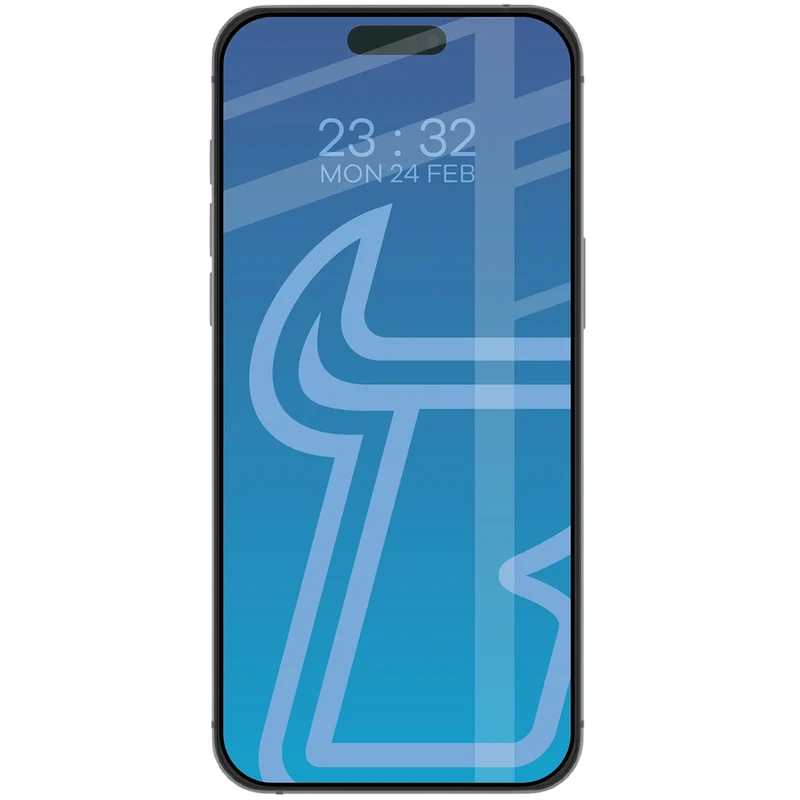 Gehärtetes Glas - 2 Stück + Kameraschutz für iPhone 17 Pro Max, Bizon Glass Edge Pack, Schwarz