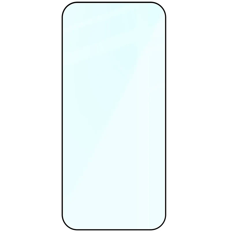 Gehärtetes Glas - 2 Stück + Kameraschutz für iPhone 17 Pro Max, Bizon Glass Edge Pack, Schwarz