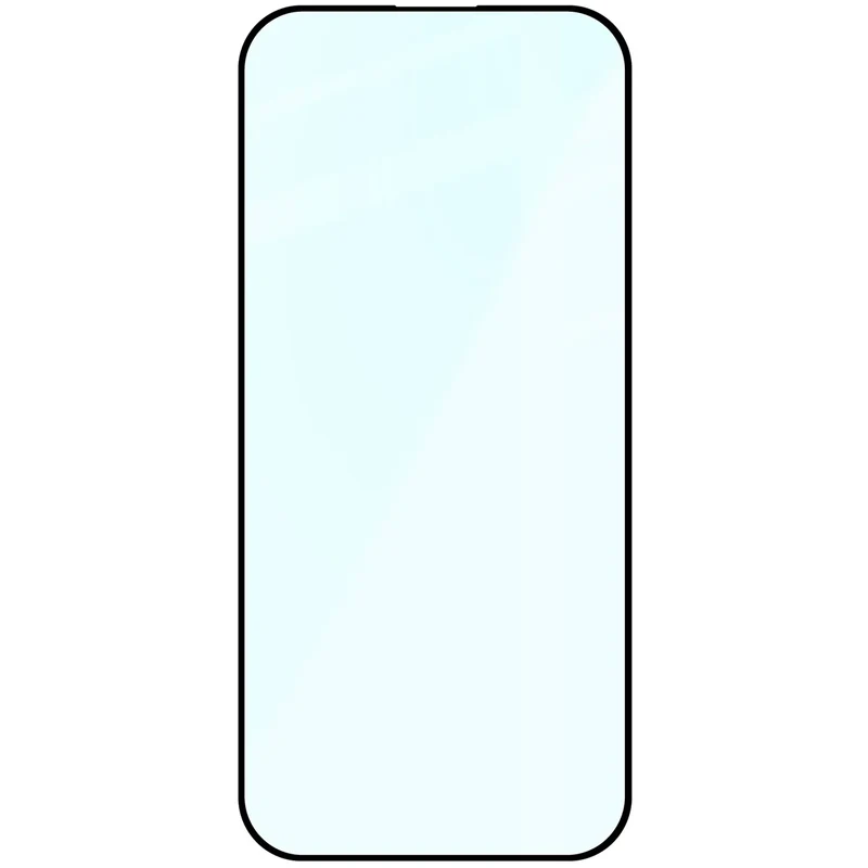 Gehärtetes Glas - 2 Stück + Kameraschutz für iPhone 17 Pro, Bizon Glass Edge Pack, Schwarz