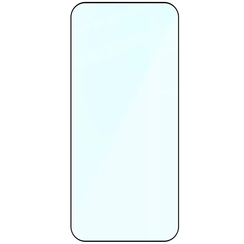 Gehärtetes Glas für Oppo Find X9 Pro, Bizon Glass Edge, Schwarzer Rahmen