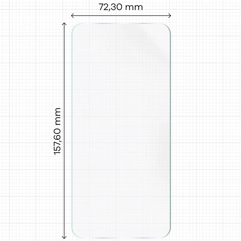 Hydrogel Folie für den Bildschirm für Vivo X300 Pro, Bizon Film Hydrogel Front, 1 Stück