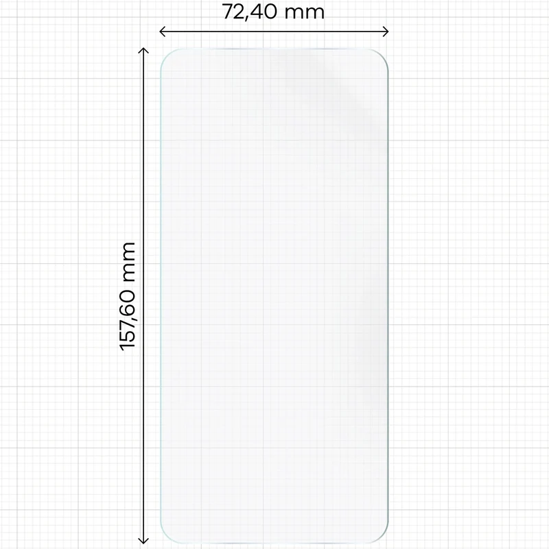 Hydrogel Folie für den Bildschirm für Oppo Find X9 Pro, Bizon Film Hydrogel Front, 1 Stück