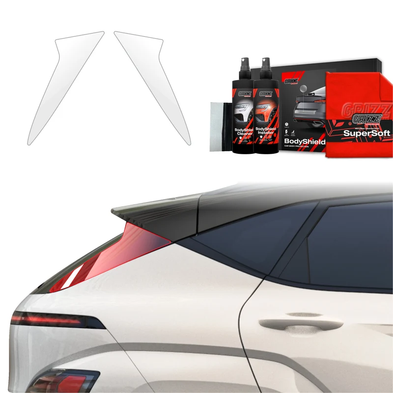 2in1 Schutzfolie Grizz Protector für C-Säule - Hyundai Kona N-Line (2023-2026)