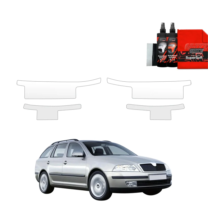 4in1 Schutzfolie Grizz Protector für Schweller - Skoda Octavia 2 Kombi (2004-2008)