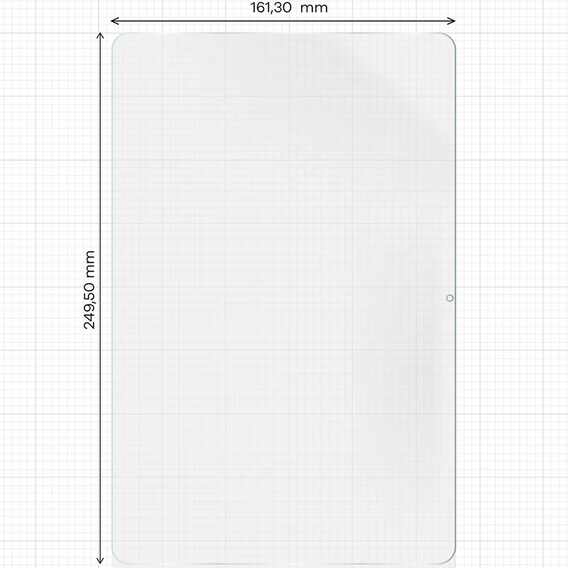 Matte Folie für Galaxy Tab S11, Bizon Tab Film Sun, 1 Stück