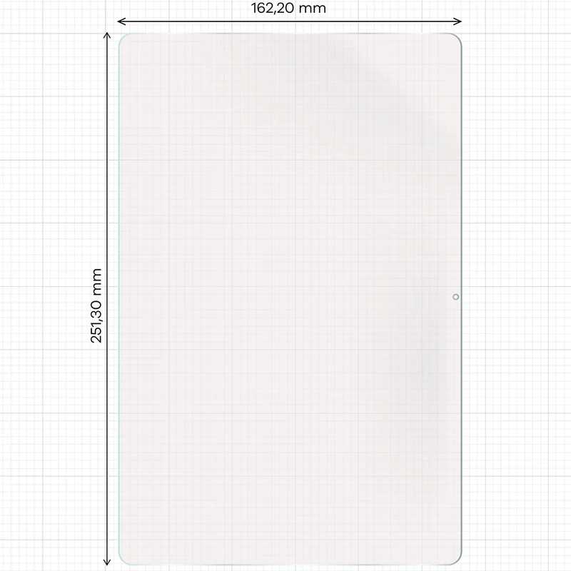 Matte Folie für Galaxy Tab S10 Lite, Bizon Tab Film Sun, 1 Stück