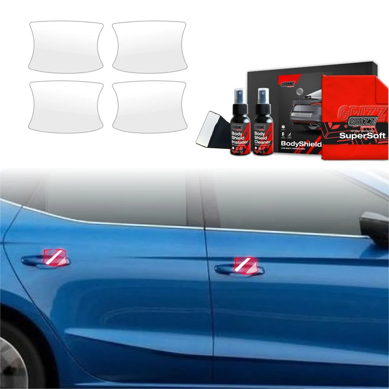 4in1 Schutzfolie Grizz Protector für Türgriffmulden - Seat Ibiza (2021-2026)