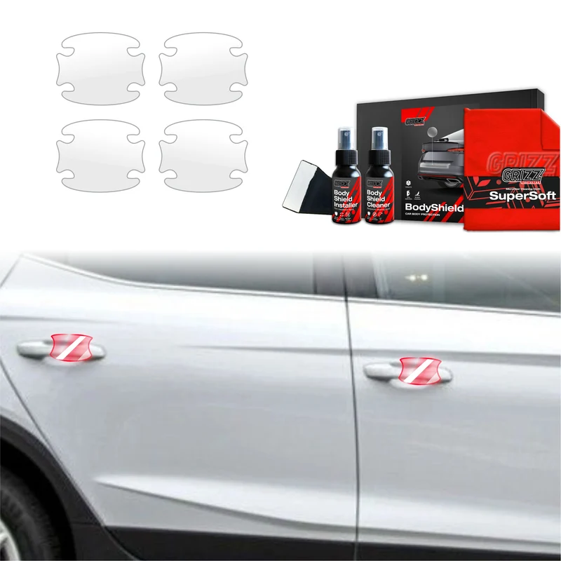 4in1 Schutzfolie Grizz Protector für Türgriffmulden - Seat Arona (2021-2026)