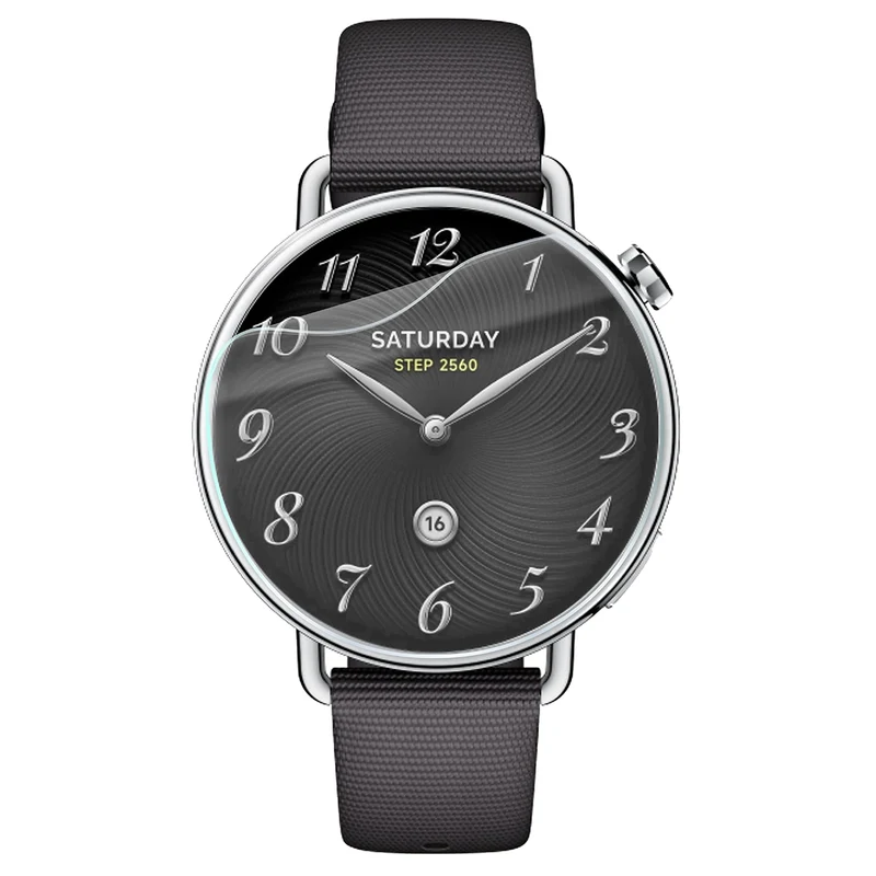 Hydrogel Folie für den Bildschirm für Xiaomi Watch S4 41 mm, Bizon Watch Film Hydrogel Duo, 2 Stück