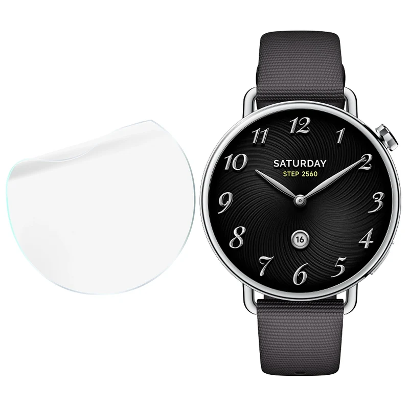 Hydrogel Folie für den Bildschirm für Xiaomi Watch S4 41 mm, Bizon Watch Film Hydrogel Duo, 2 Stück