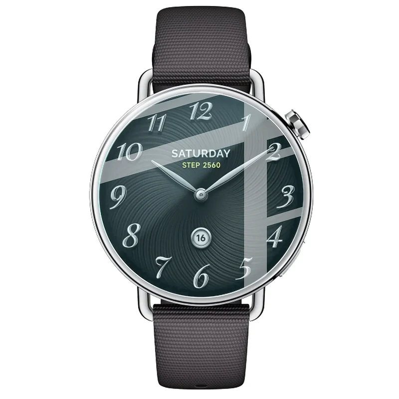 Gehärtetes Glas für Xiaomi Watch S4 41 mm, Bizon Glass Watch Clear, Transparent