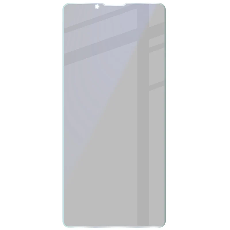 Hybridglas mit Privatschutzfilter für Sony Xperia 10 VII, Bizon Hybrid Shadow, Matt