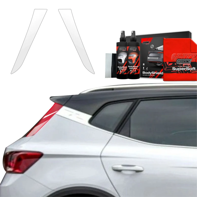 2in1 Schutzfolie Grizz Protector für C-Säule - Seat Arona (2021-2026)