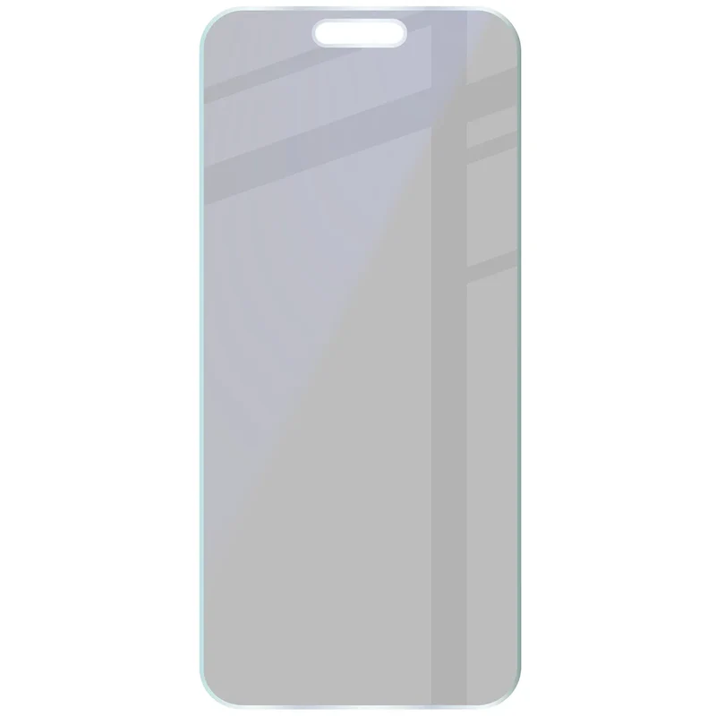 Hybridglas mit Privatschutzfilter für iPhone 17 Pro Max, Bizon Hybrid Shadow, Matt