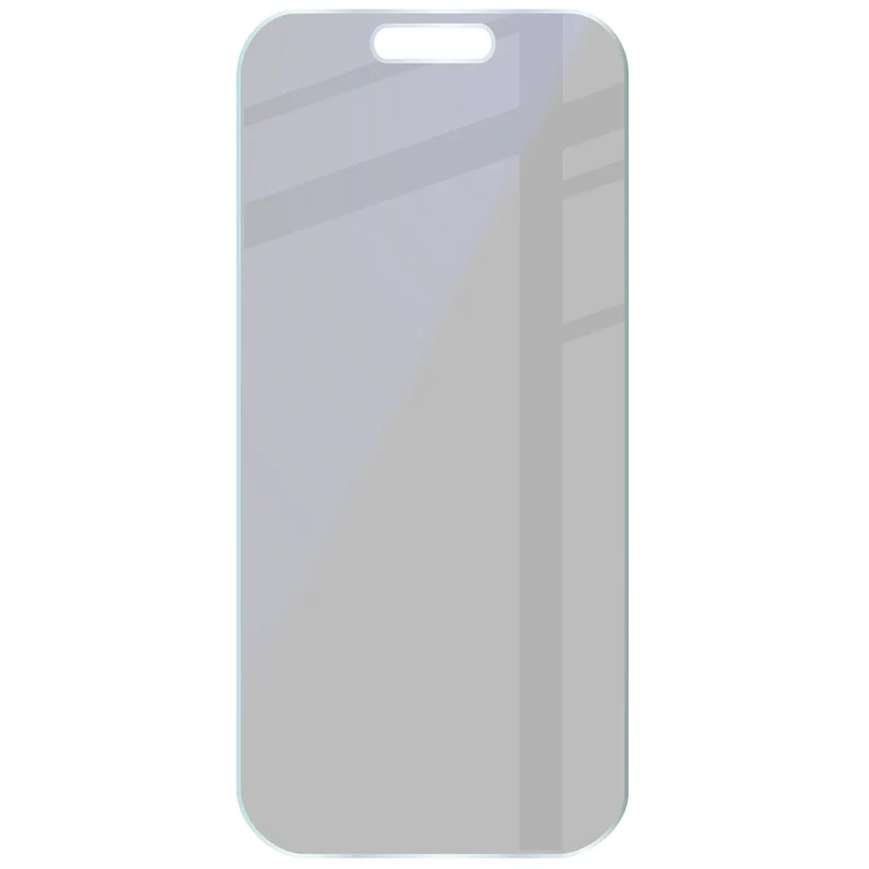 Hybridglas mit Privatschutzfilter für iPhone 17 Pro, Bizon Hybrid Shadow, Matt