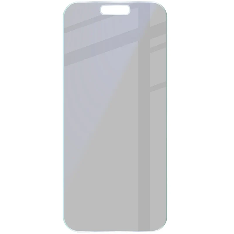 Hybridglas mit Privatschutzfilter für iPhone Air, Bizon Hybrid Shadow, Matt