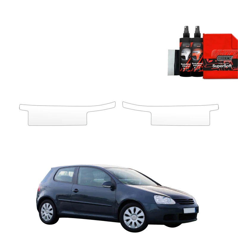 2in1 Schutzfolie Grizz Protector für Schweller - Volkswagen Golf 5 Hatchback 3D (2003-2009)